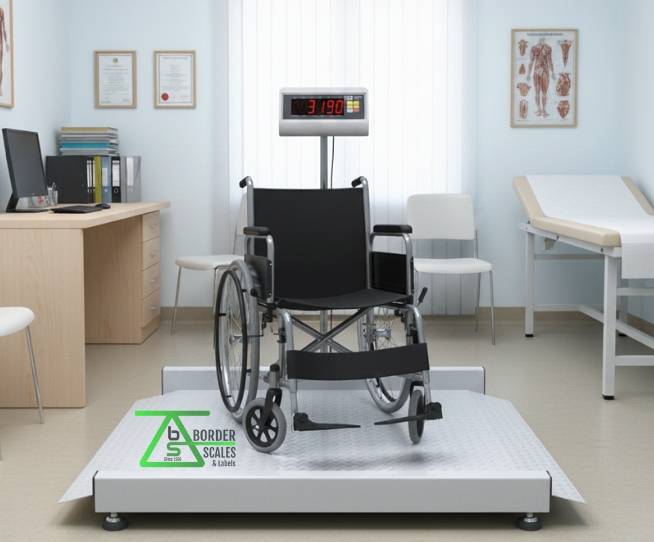 Micro T7E Wheel Chair Scale - Medical Scales