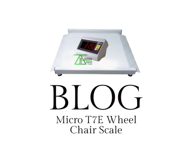 Micro T7E Wheel Chair Scale