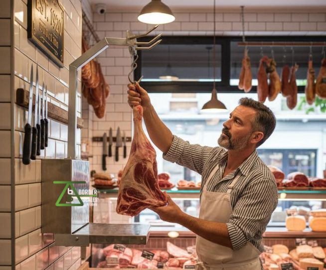 Wall Mount Fold Down Scale