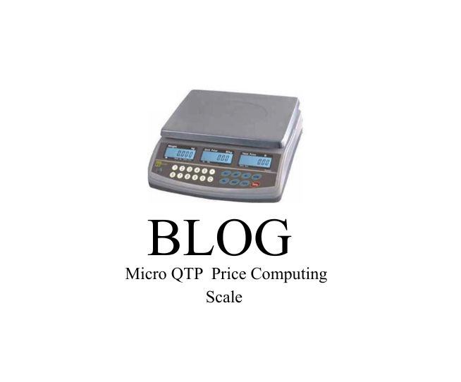 Micro QTP Price Computing Scale