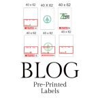 Labels Pre-Printed